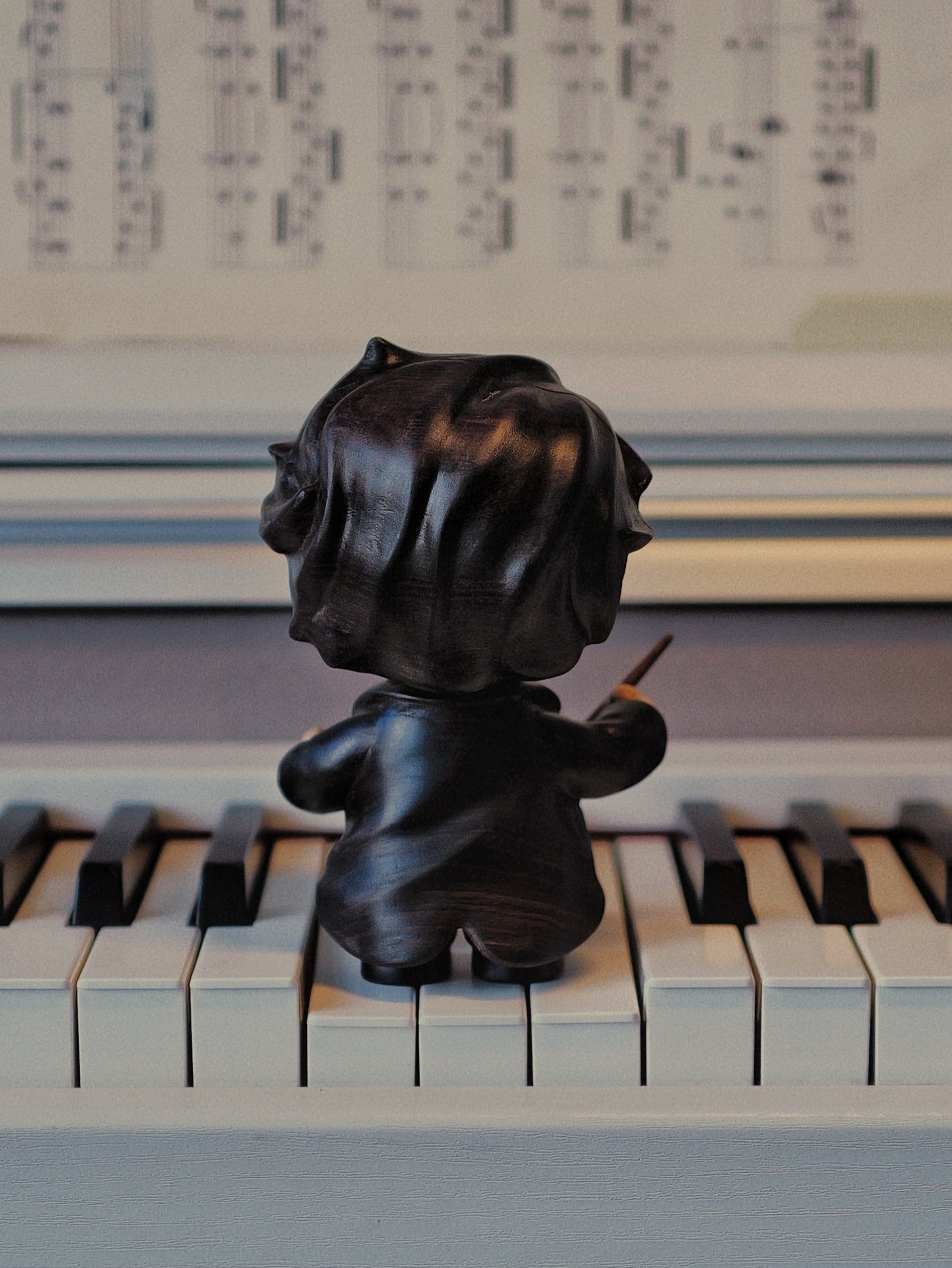 Ludwig van Beethoven | Limited Batch | Hand-Finished Solid Wood Sculpture