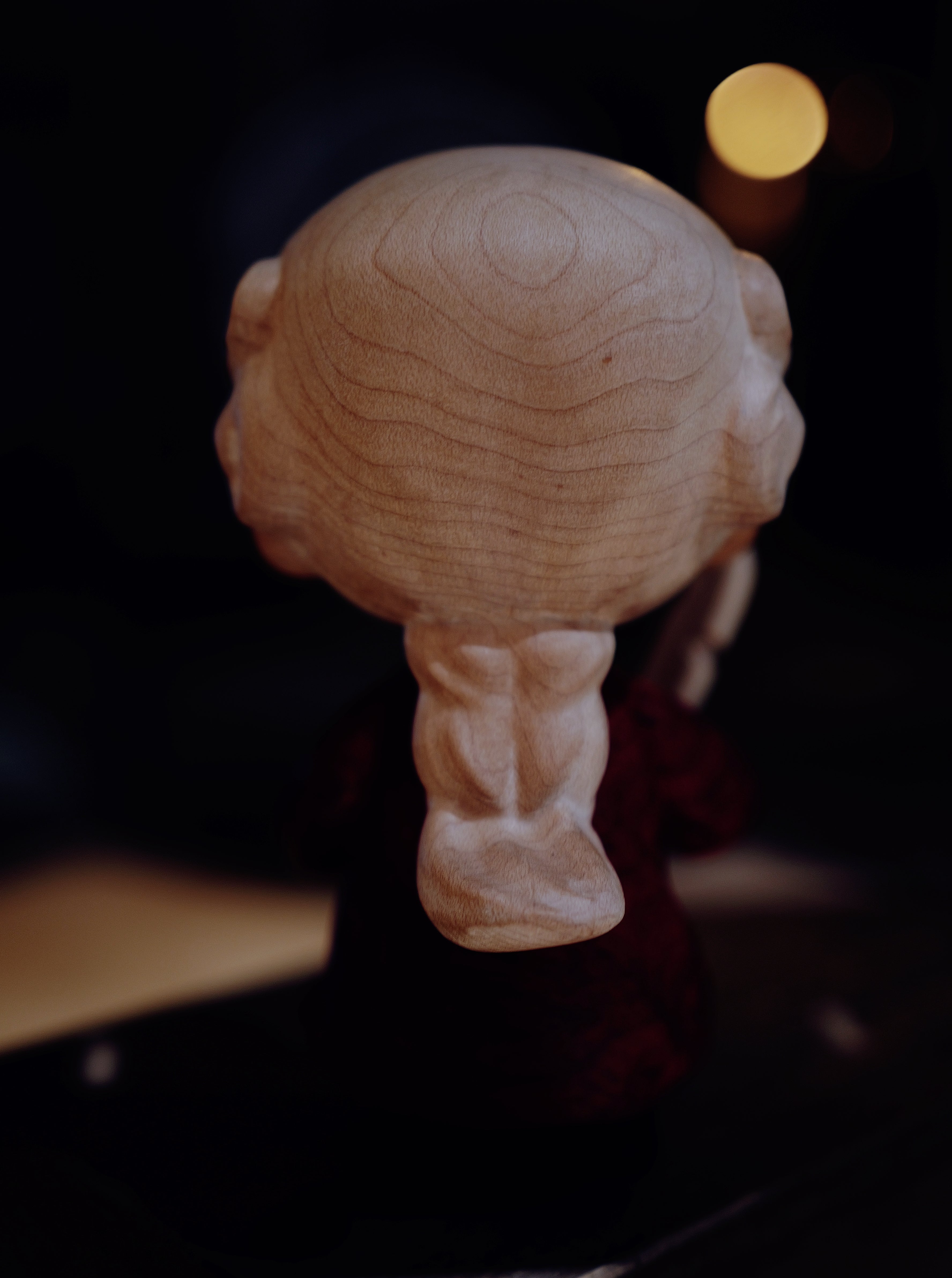 Wolfgang Amadeus Mozart | Hand-Finished Wood Sculpture